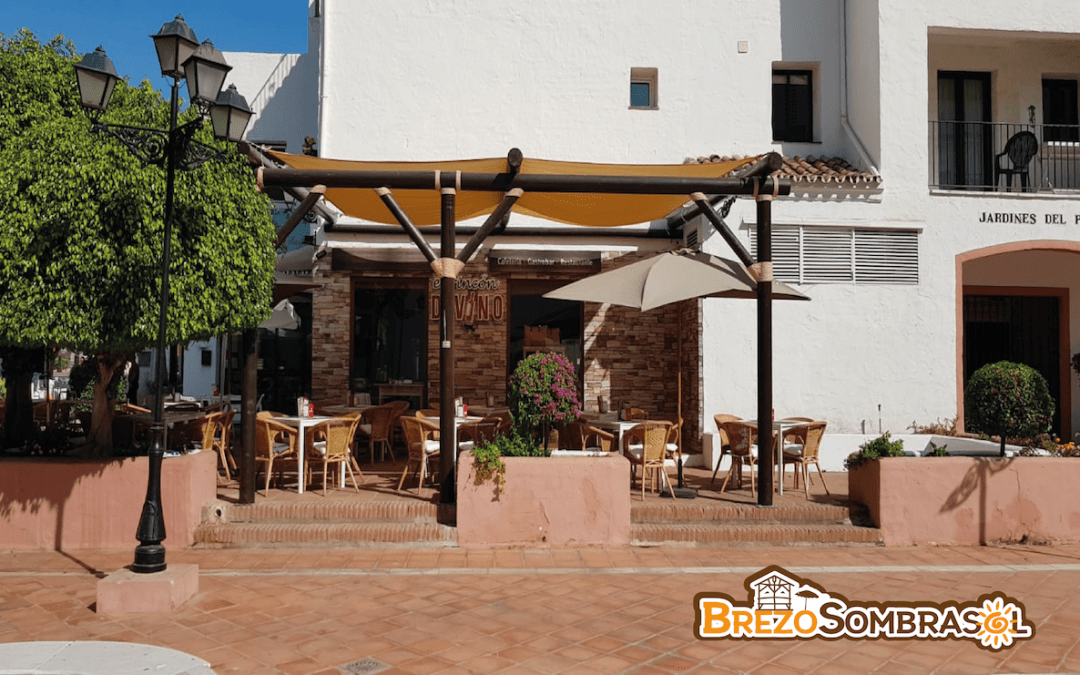 Pergola para Restaurante Puerto Banus
