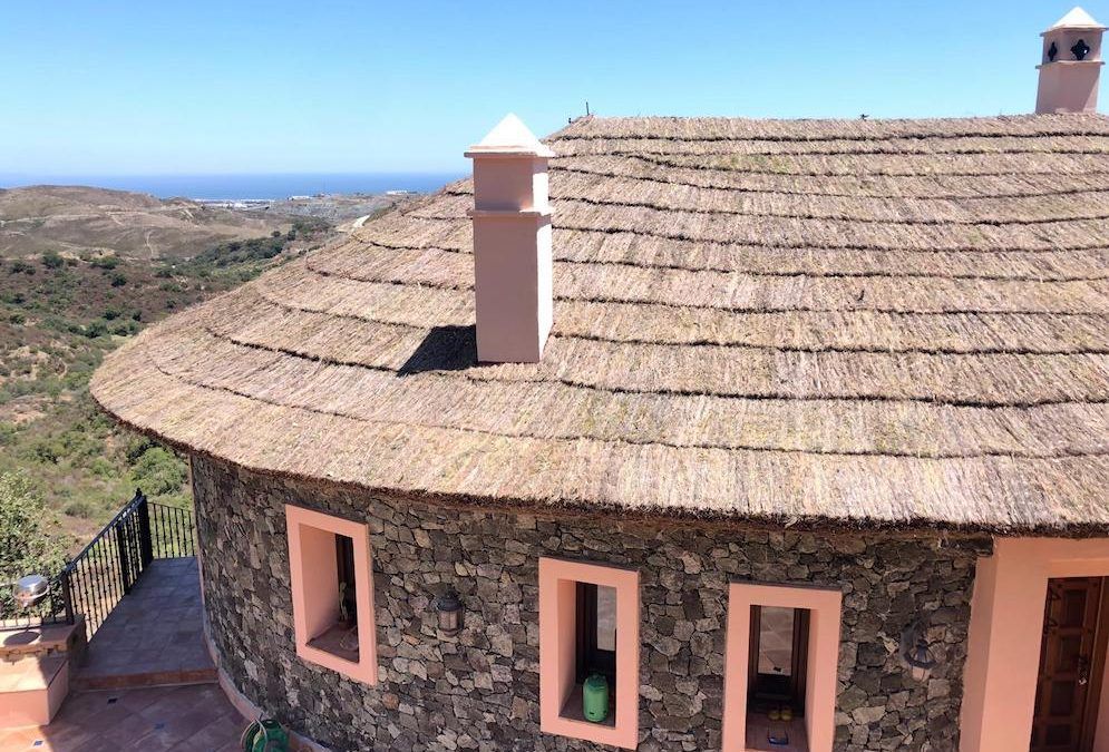 Cubierta de Brezo en Rollos Monte Mayor